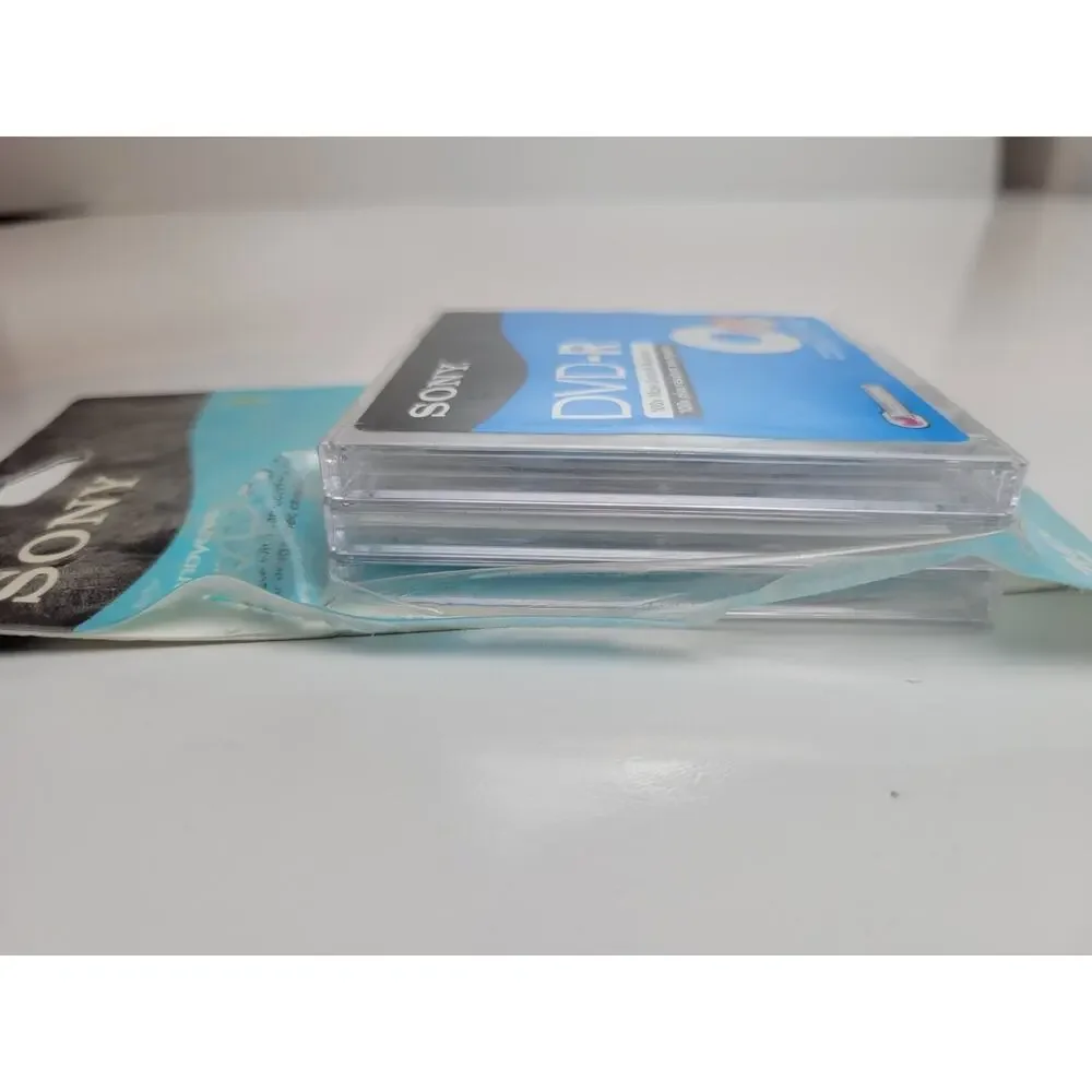New 3 PACK Sony Handycam Video Camera DVD-R 1.4 GB 30 Minute Single Sided